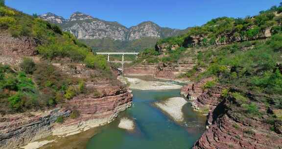 河南林州红旗渠与漳河河道01【套组】