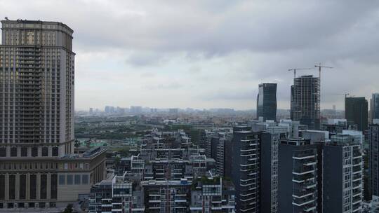 城市建设航拍