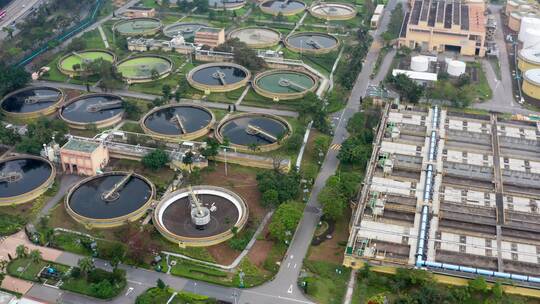 生物清洁工厂水厂污水厂净化水