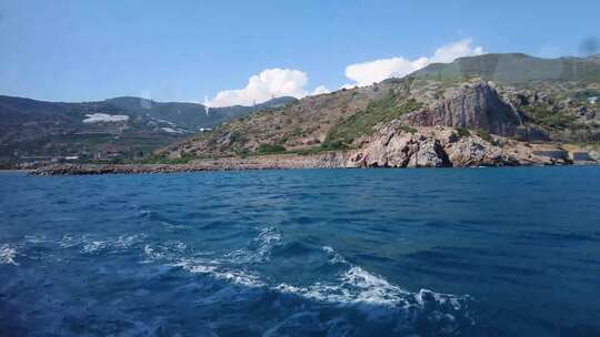 大海海浪风景