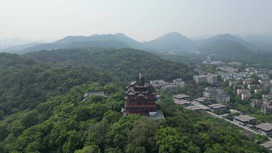 浙江杭州城市宣传片地标建筑航拍