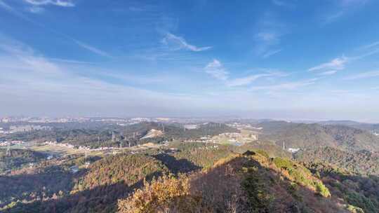 九江天花井森林公园及城东景观延时