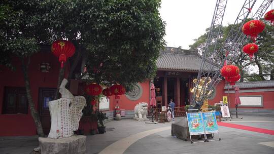 杭州北高峰灵顺寺-天下第一财神庙