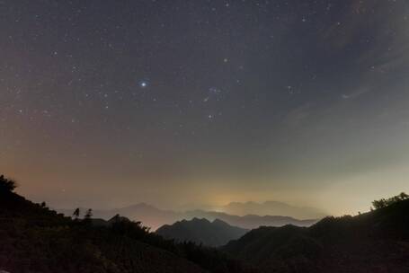 杭州市富阳区星空延时