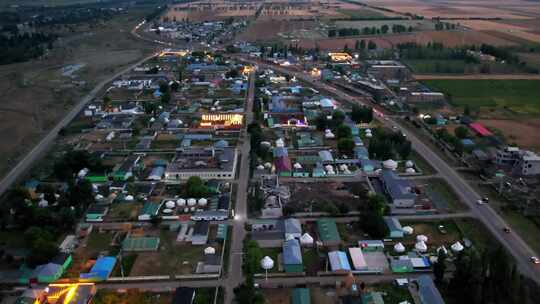 新疆是个好地方那拉提小镇