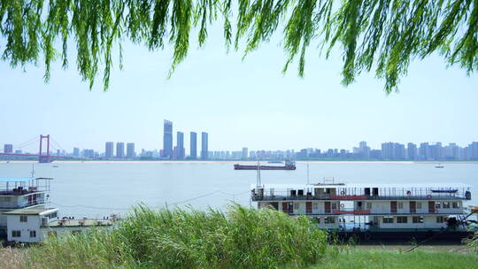 武汉汉阳江滩公园风景