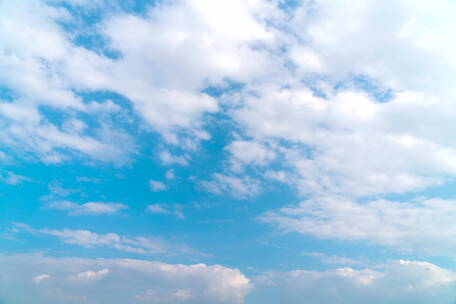 延时摄影4K｜蓝天白云流动晴空动态云空镜
