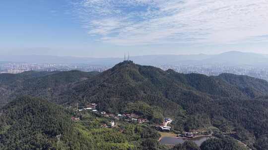 巍峨大山山川丘陵航拍