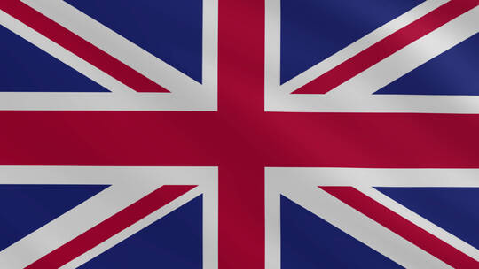 英国国旗旗帜标志logo带通道