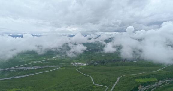 自然风光山川河流航拍