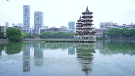 武汉汉口宝岛公园风景