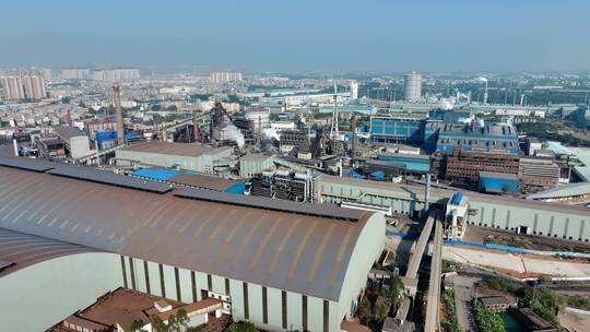 广西省贵港市贵钢钢铁厂视频素材模板下载