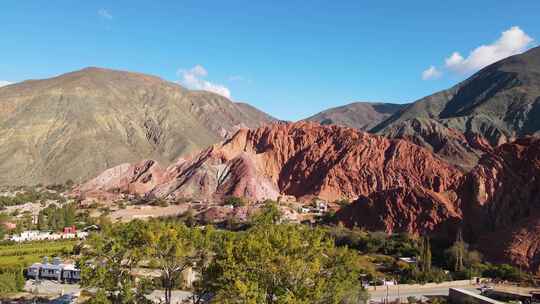 塞罗德洛斯谢特色彩-阿根廷北部美丽多彩的风景