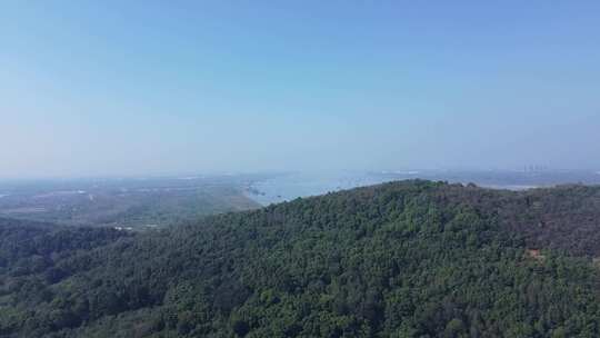 洪山区白浒山航拍