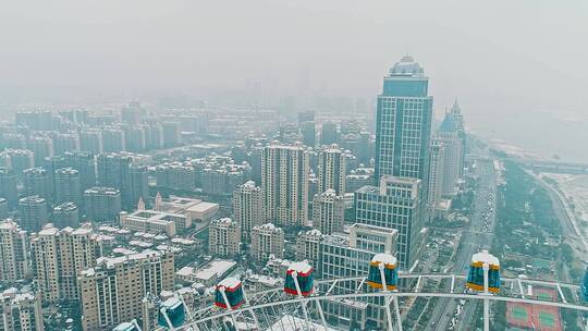 南昌之星的雪景