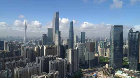 珠江新城-1视频素材模板下载
