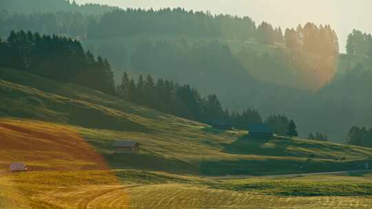 Alpe Di Siusi，领域，道路，