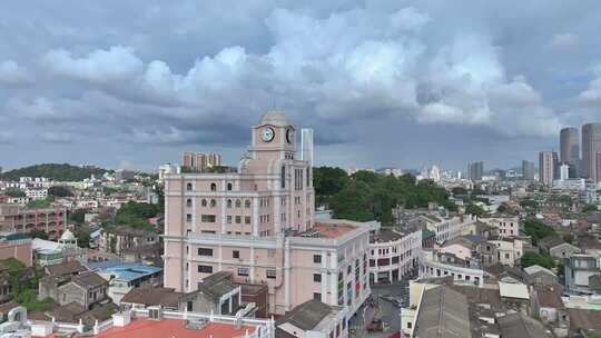 202506广东中山孙文西路钟楼周边景观
