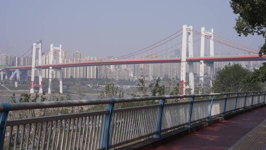 重庆长江鹅公岩大桥视频素材模板下载