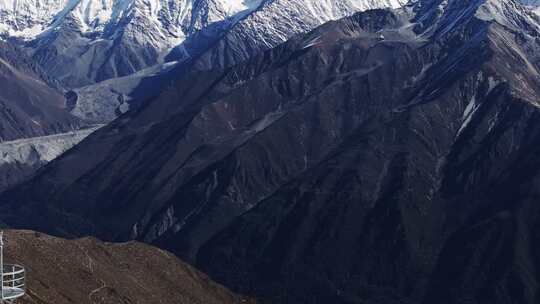 川西 四川 西藏 航拍 世界级美景 雪山