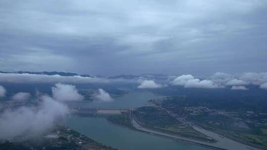 自然风光震撼三峡大坝西陵峡