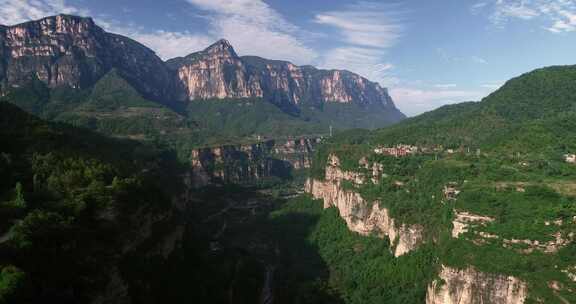 太行大峡谷高家台村周边航拍05【套组】