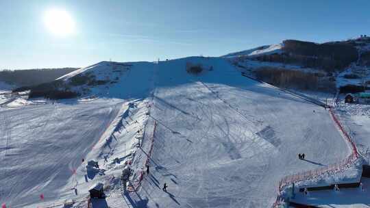 冰雪运动呼伦贝尔滑雪场