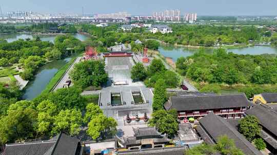 镇江金山寺航拍