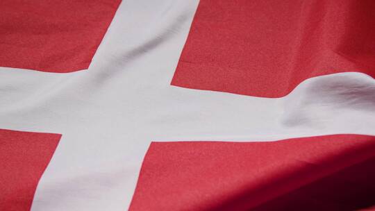瑞士国旗特写