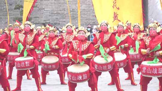 常山威风战鼓喜庆锣鼓