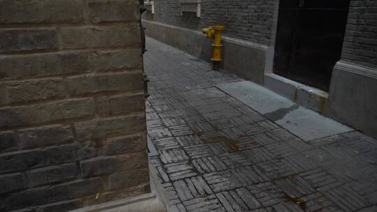 老上海的街道，弄堂