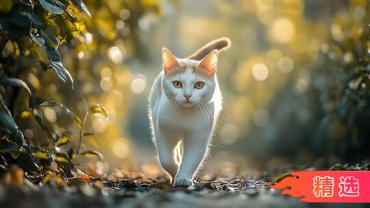 灵动优雅土耳其梵猫小猫猫咪的日常