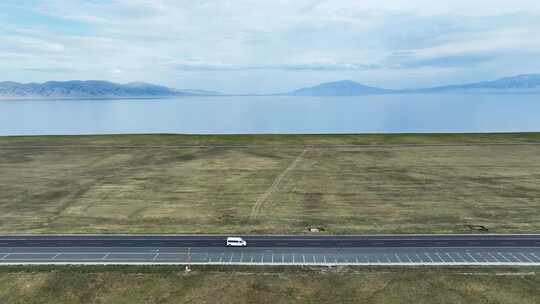新疆赛里木湖视频素材模板下载
