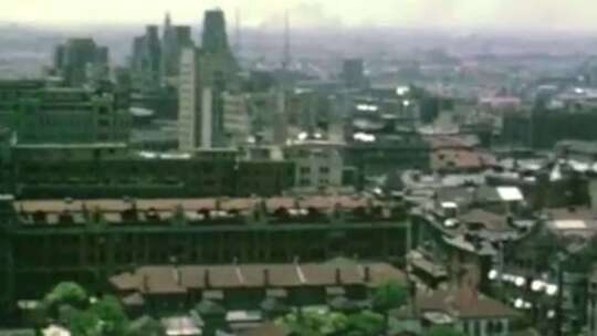 1975年上海街头上海滩历史弄堂