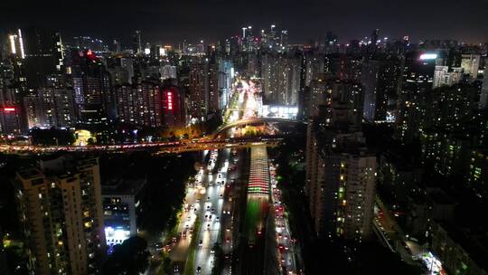 深圳桂庙路桂庙隧道夜景