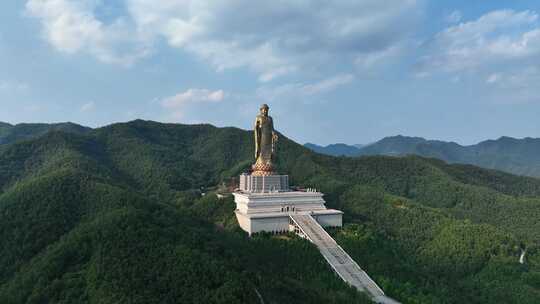 航拍平顶山 中原大佛