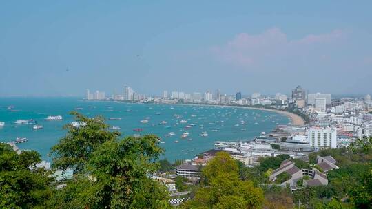 泰国芭提雅海滩港口