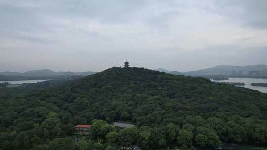 江苏无锡太湖鼋头渚风景区航拍