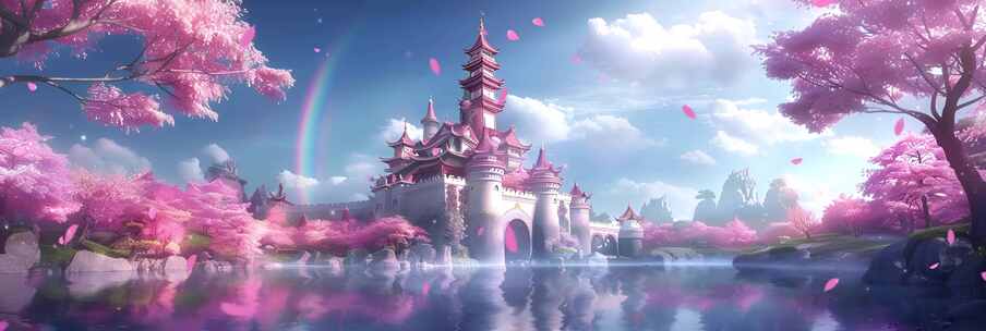 梦幻城堡舞台背景12