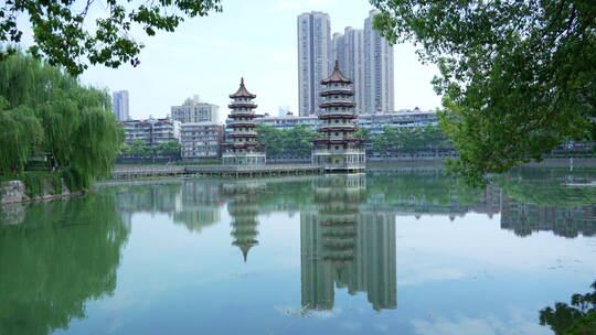 武汉汉口宝岛公园风景