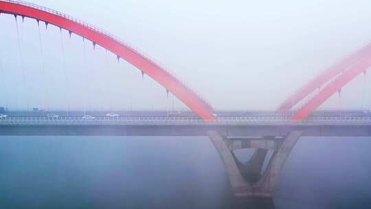 长沙福元路大桥航拍