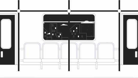 火车内饰Bw Lo Fi动画