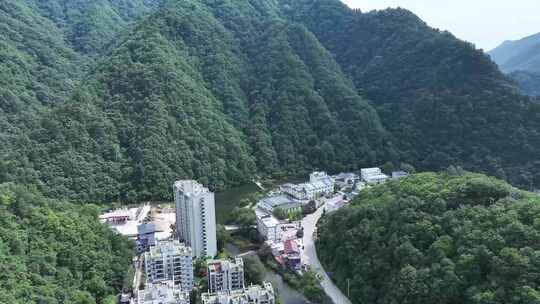 佛坪航拍 秦岭山脉 汉中 4k