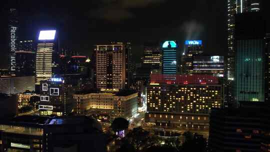 香港维多利亚港夜景