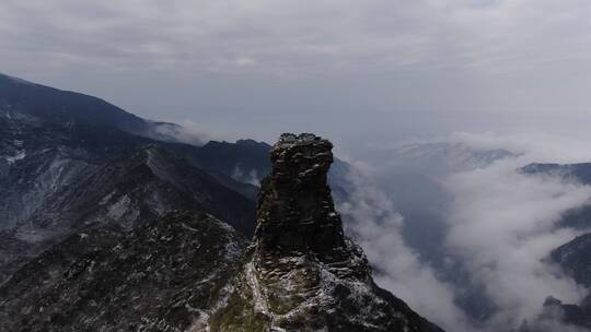 贵州梵净山5A景区航拍