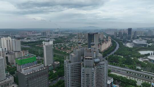 地产洛阳城市基建环境阴天环保文明城市