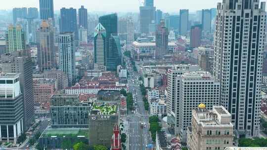 上海市黄浦区外滩豫园金光外滩中心繁华城市