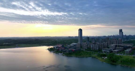 兴隆湖-夕阳
