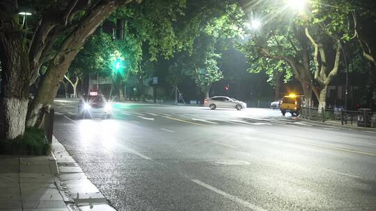 杭州南山路夜景