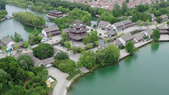 江苏淮安洪泽湖水釜城